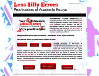 lesssillyerrors.com screenshot