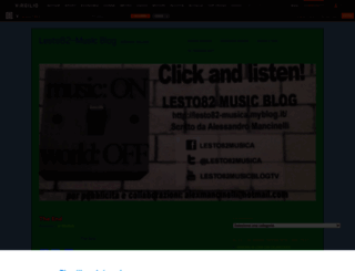 lesto82-musica.myblog.it screenshot