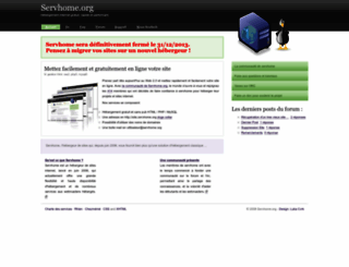 lestroudz.servhome.org screenshot