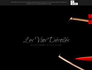 lesvinsdevoiles.com screenshot