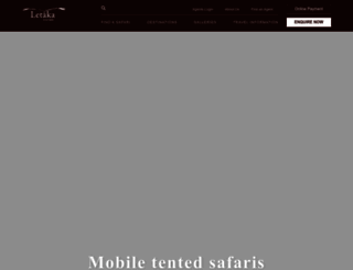 letakasafaris.com screenshot
