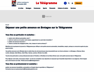 letelegramme-annonces.fr screenshot