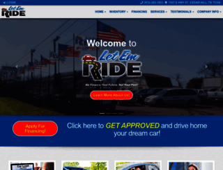 letemride.net screenshot