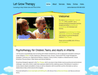 letgrowtherapy.com screenshot