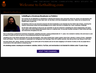 lethalfrag.com screenshot