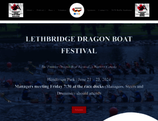 lethbridgedragonfest.ca screenshot