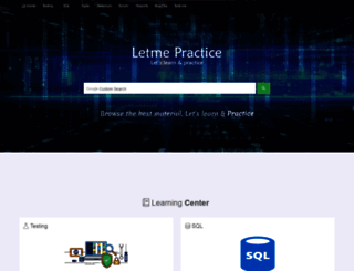 letmepractice.com screenshot