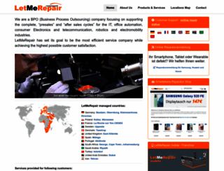 letmerepair.com screenshot