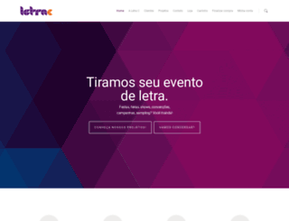 letrac.com.br screenshot
