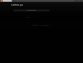 letrasya.blogspot.com screenshot