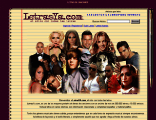 letrasya.com screenshot