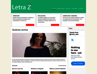 letrazeta.com screenshot