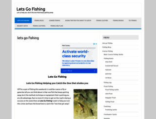 lets-go-fishing.org screenshot