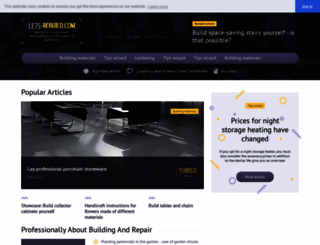 lets-rebuild.com screenshot
