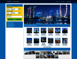 letsbookhotel.com screenshot