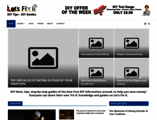 letsfixit.co.uk screenshot