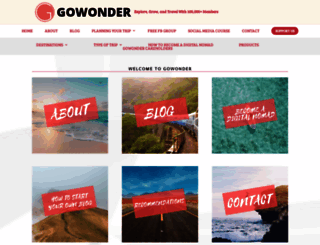 letsgowonder.com screenshot