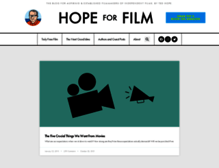 letsmakebetterfilms.hopeforfilm.com screenshot