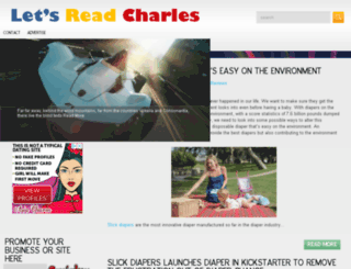 letsreadcharles.com screenshot