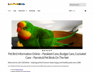 letstalkbirds.com screenshot