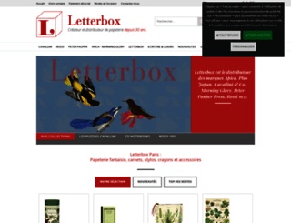 letterbox.fr screenshot