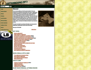 letterboxing.info screenshot