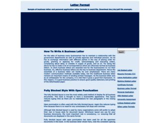 letterformats.net screenshot