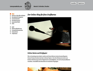 letterpressberlin.com screenshot