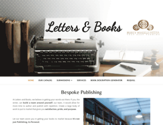 lettersandbooks.com screenshot