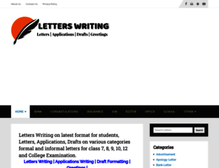 letterswriting.com screenshot