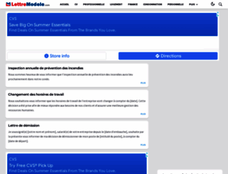 lettremodele.com screenshot