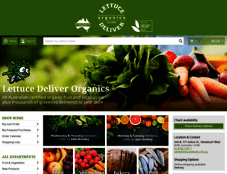 lettucedeliver.com.au screenshot