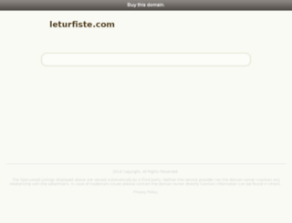 leturfiste.com screenshot