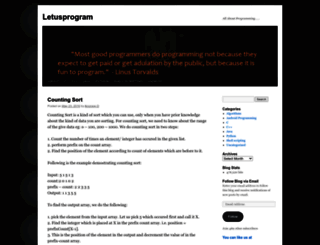 letusprogram.com screenshot
