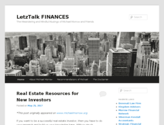 letztalkfinances.com screenshot