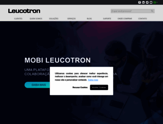 leucotron.com.br screenshot