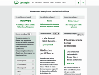 levangile.com screenshot