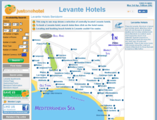 levantehotels.co.uk screenshot