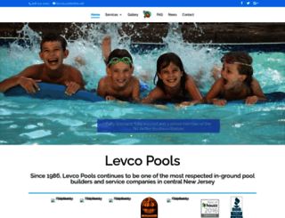 levcopools.com screenshot