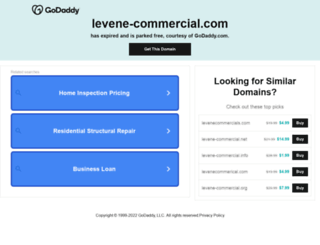 levene-commercial.com screenshot