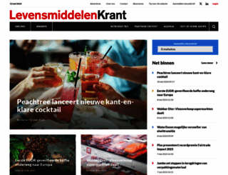 levensmiddelenkrant.nl screenshot