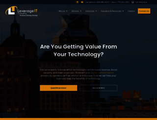 leverageitc.com screenshot
