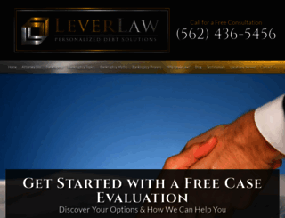 leverlaw.com screenshot
