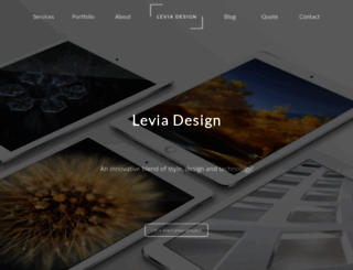 leviadesign.com screenshot