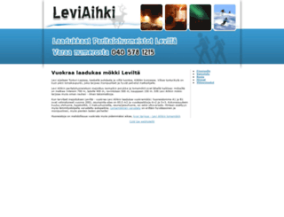 leviaihki.fi screenshot
