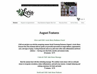 leviawellnessspa.com screenshot