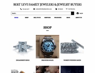 levifamilyjewelers.com screenshot