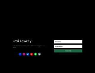 levilowrey.fanbridge.com screenshot