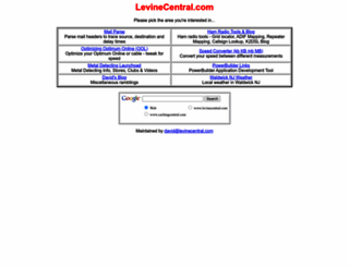 levinecentral.com screenshot