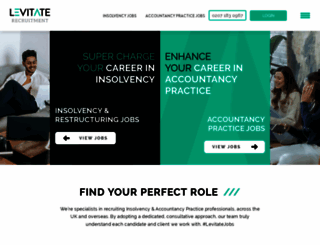 levitaterecruitment.com screenshot